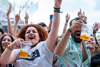 The crowd at Festival de les Arts