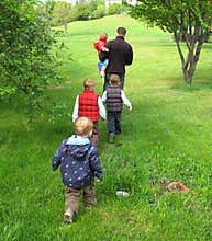 Family walk