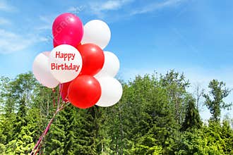 Birthday balloons
