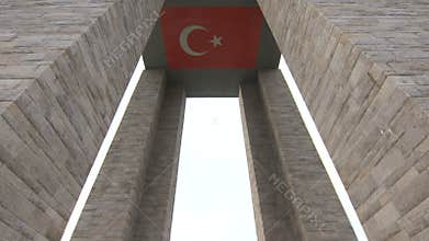 Canakkale martyrs memorial in Gallipoli Turkey