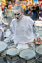 Worldbeaters Spark drummers