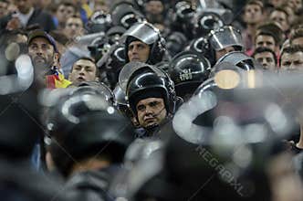 A day at work for Police forces