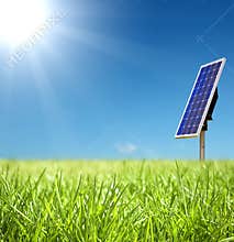 Solar cell and sunray