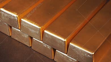 Gold bullion bars