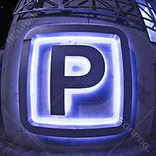 Parking sign