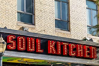 Soul Kitchen Birmingham Alabama Neon Sign