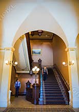 Stairs in the California State Capitol