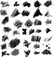 Vector brush strokes