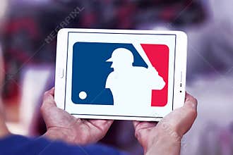 MLB , Major League Baseball logo