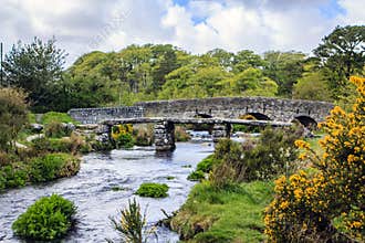 Two bridges. Princetown, England.