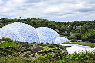 Eden Project, Bodelva, Cornwall, England.