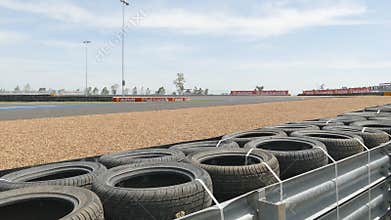 Racing car in during The 2015 Autobacs Super GT Series