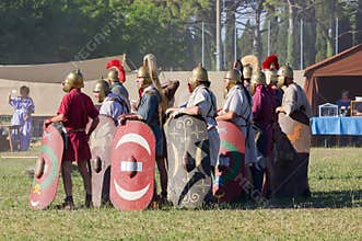 Ancient Roman Legionary Soldiers