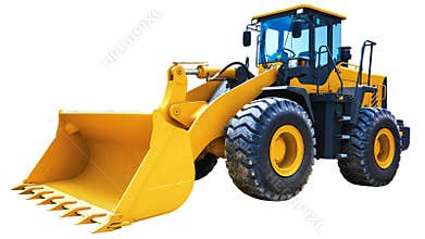 Wheel loader excavator