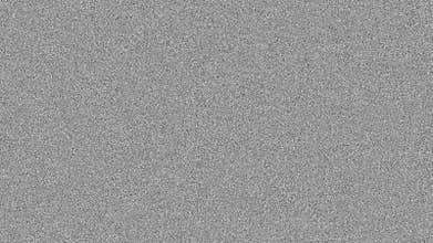 Television static screen