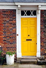 Yellow door