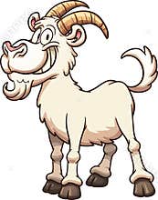 Cartoon goat