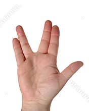 Vulcan greeting