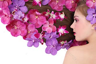 Orchid hairstyle