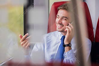 Making deal by phone call