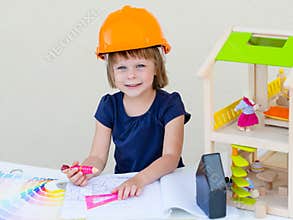 Home improvement. House under construction.