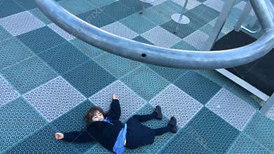 Child injured in playground