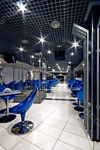 Interior of a night club