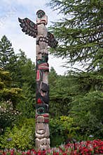 Totem Pole British Columbia Canada