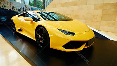 Luxury sports car