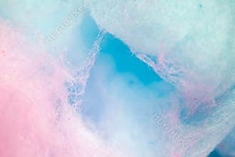 Colorful cotton candy in soft color for background