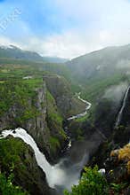 Waterfall in Norway