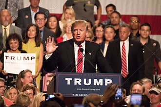 Donald Trump's first Presidential campaign rally in Phoenix