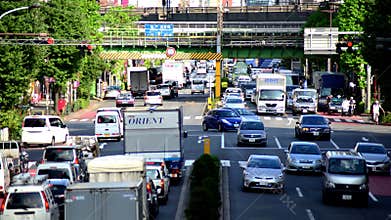 Traffic in Tokyo