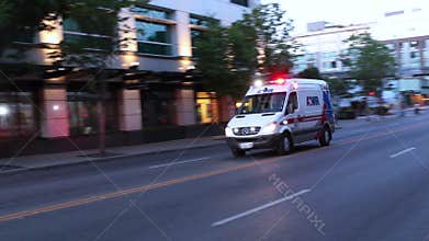 Video of Ambulance in Seattle
