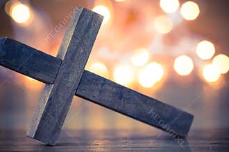 Wooden Christian Cross