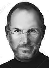 Steve Jobs Portrait Illustration