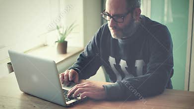 Creative teamwork workflow in agency / office