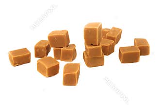 Caramel pieces