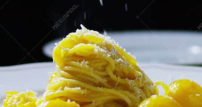 Ingredients and actions shoot in 4k or 6k resolution by professionals agency of food italian industries, and professionals chefs.