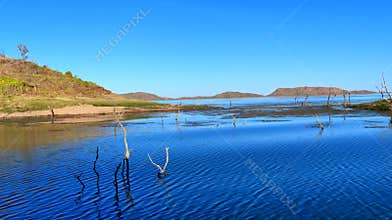 Sinking Forrest Lake Argyle the jewel of the Kimberley Western Australia