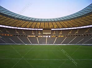Empty stadium