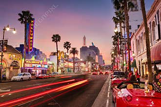 Hollywood Blvd Los Angeles