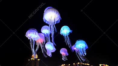 Jellyfish led lighting