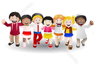 Various culture children