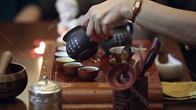 Traditional chinese tea ceremony