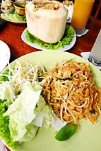 Thai food dish Pad Thai