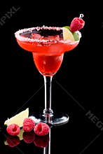Raspberry Margarita - Most popular cocktails seri