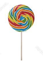 Lollipop Isolated