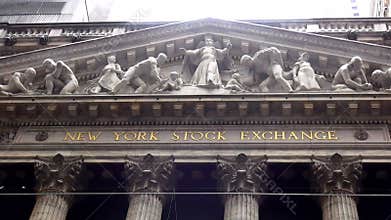 Wall Street New York Stock Exchange USA cityscapes