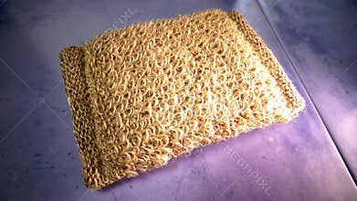 Bast from nettle fiber